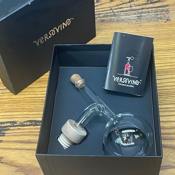 Versovino II Decanter Piccolino NIB Unique Wine Aerator Set - Picture 3 of 5